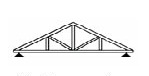 Стропильная ферма M-образная